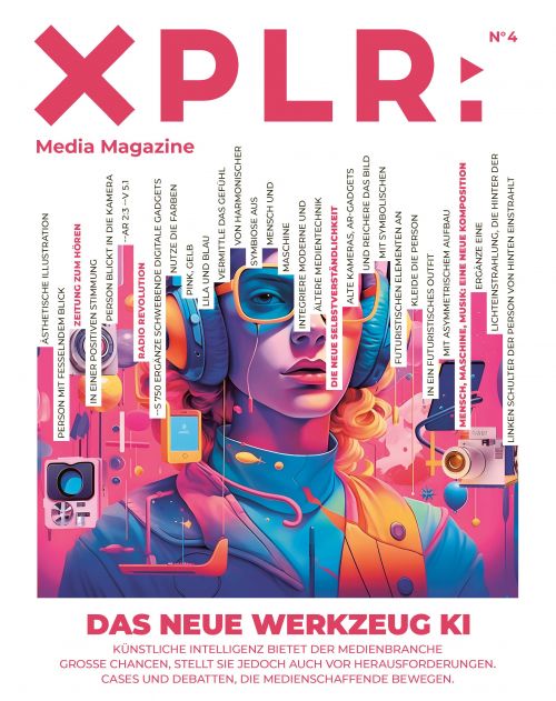 Cover des XPLR: Media Magazine N° 4